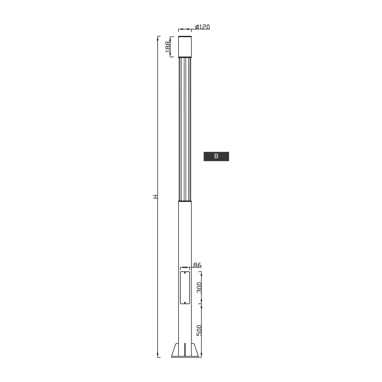 DLG-LED-055T-B-01 DLG-LED-055T-B-01